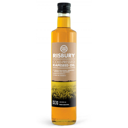 RISBURY NATURAL COLD-PRESSED RAPESEED OIL - 250ml